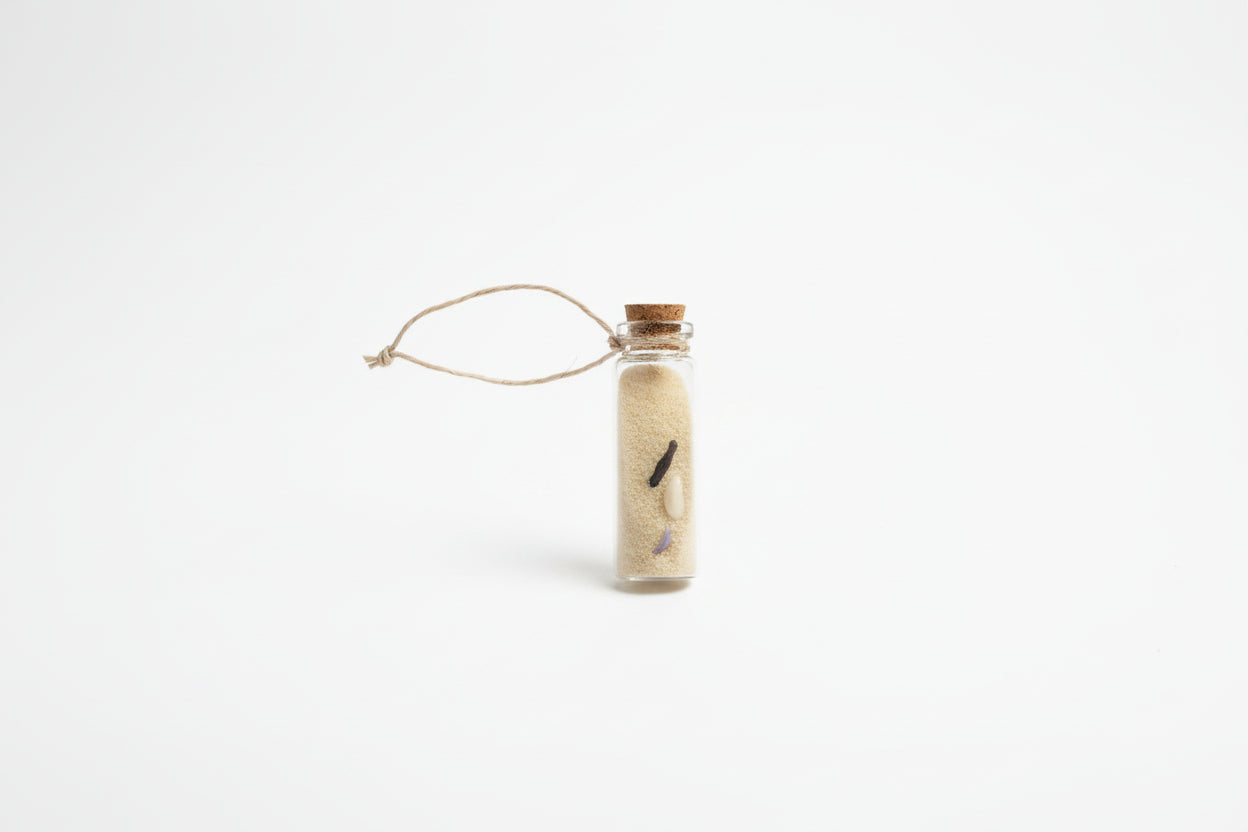 Mini Sand Bottle Hanging Ornament