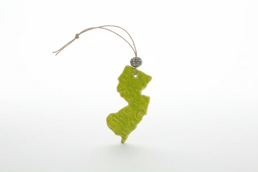 Ceramic New Jersey Hanging Ornament