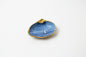 Large Hand-Painted Sailboat Shell Dish