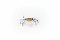 Beaded Crab Cork Hanging Ornament